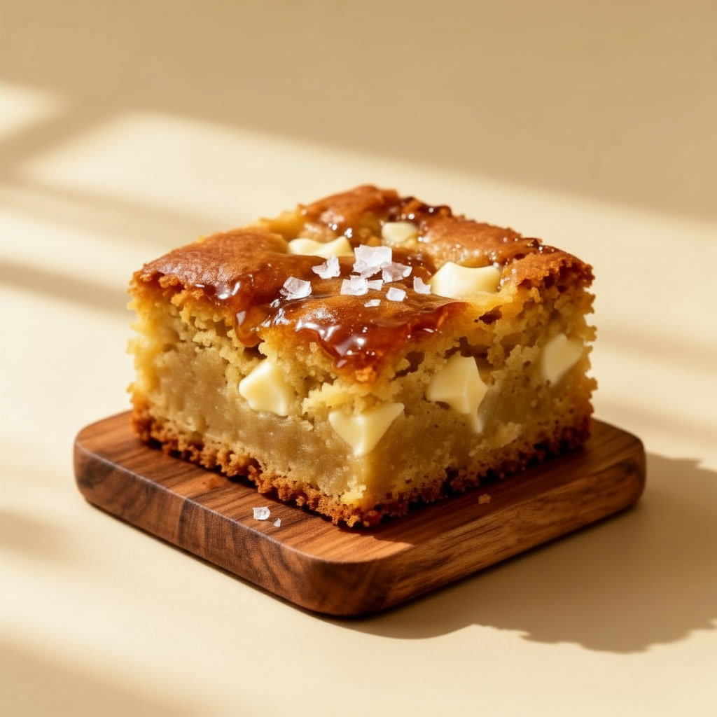 Brown Butter Biscoff Blondie