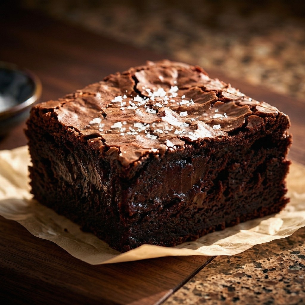 Brown Butter Double Fudge Brownie